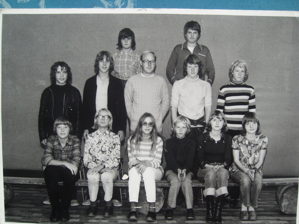 Jyderup Realskoles 8 klasse 1973